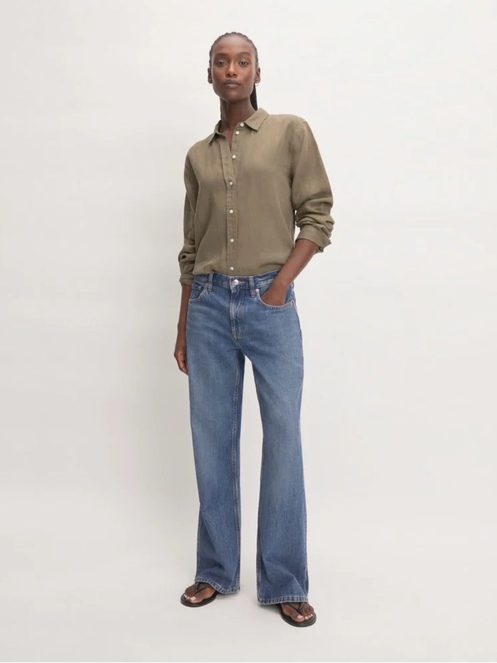EVERLANE THE SLOUCH BOOTCUT JEAN BY RICKY SIZE 27